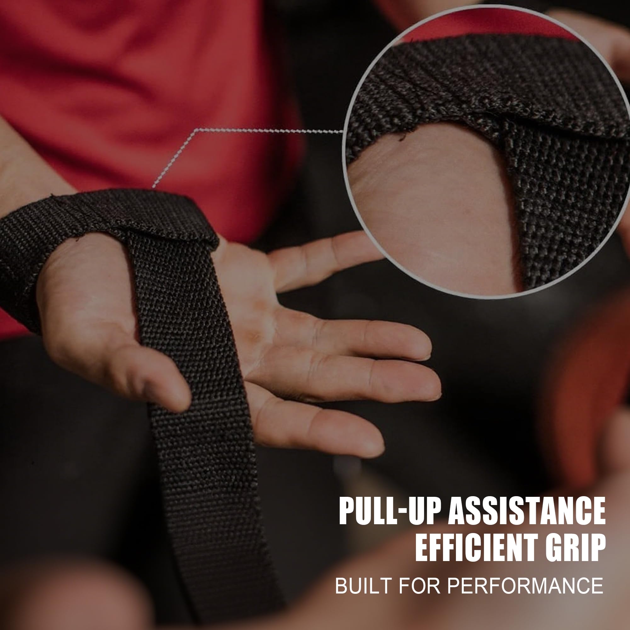 Padded Lifting Wrist Straps for Weightlifting & Strength Training | NOVAE