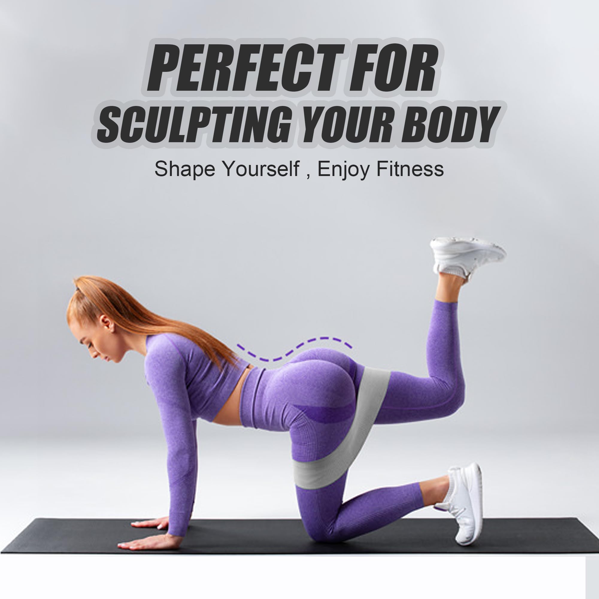 Resistance Bands Set (3 Levels) for Strength Training & Rehab | NOVAE